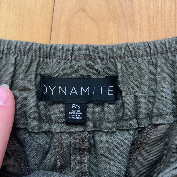dynamite tie up shorts - Picture 2 of 2
